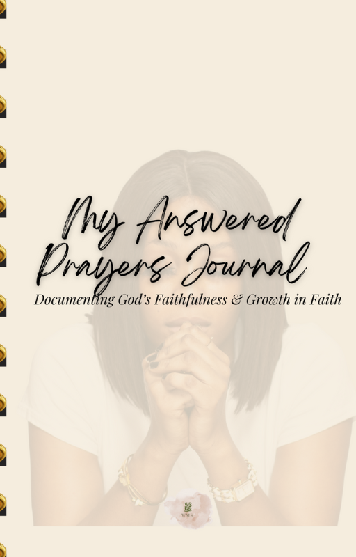 My Answered Prayers Journal – Faith, Reflection & Gratitude