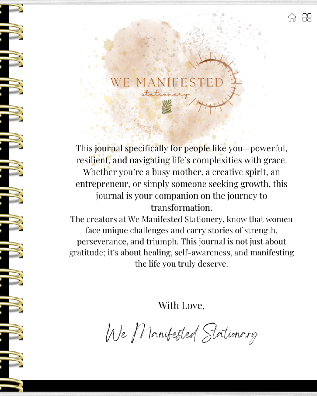 Gratitude Journal – Cultivate Positivity & Self-Growth